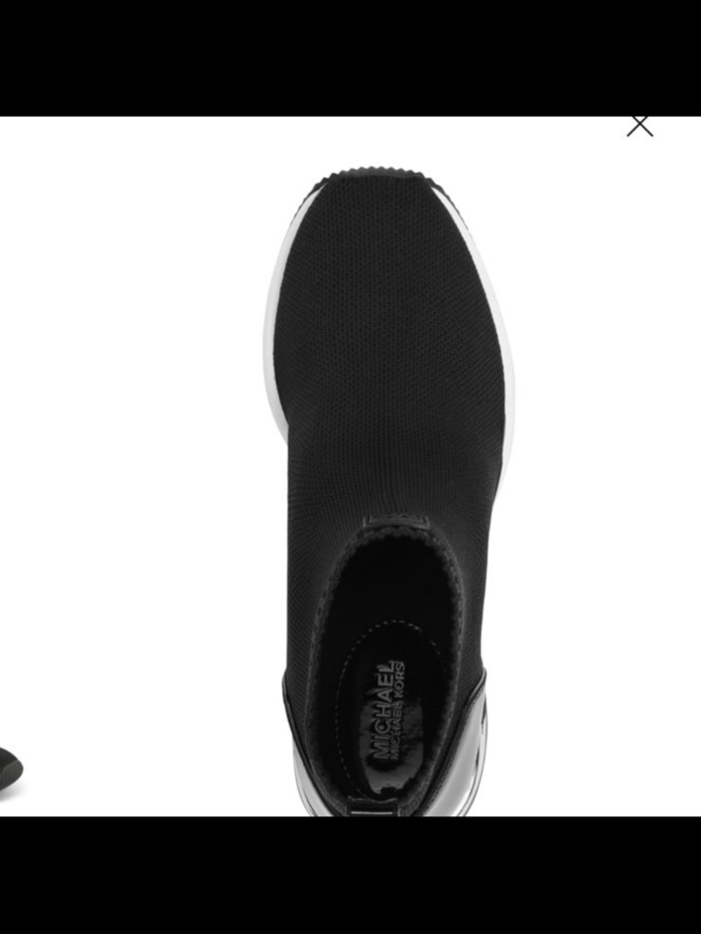 Michael Kors women’s Skyler wedge bootie socks sneakers size 11 - Picture 4 of 14